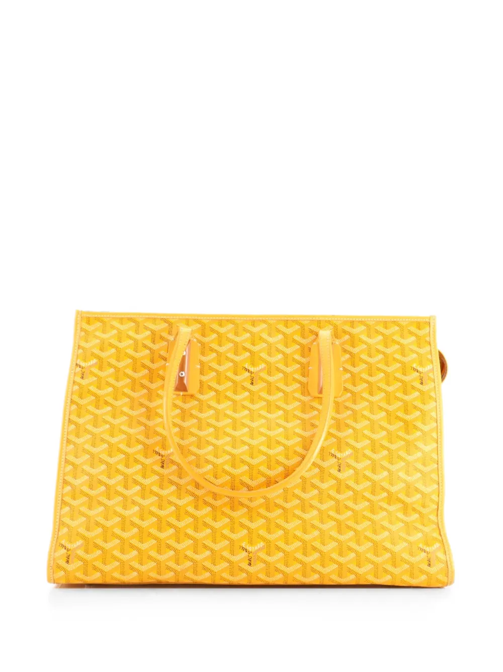 Goyard Pre-Owned Marquises Bag Coated Canvas tote bag - Gelb