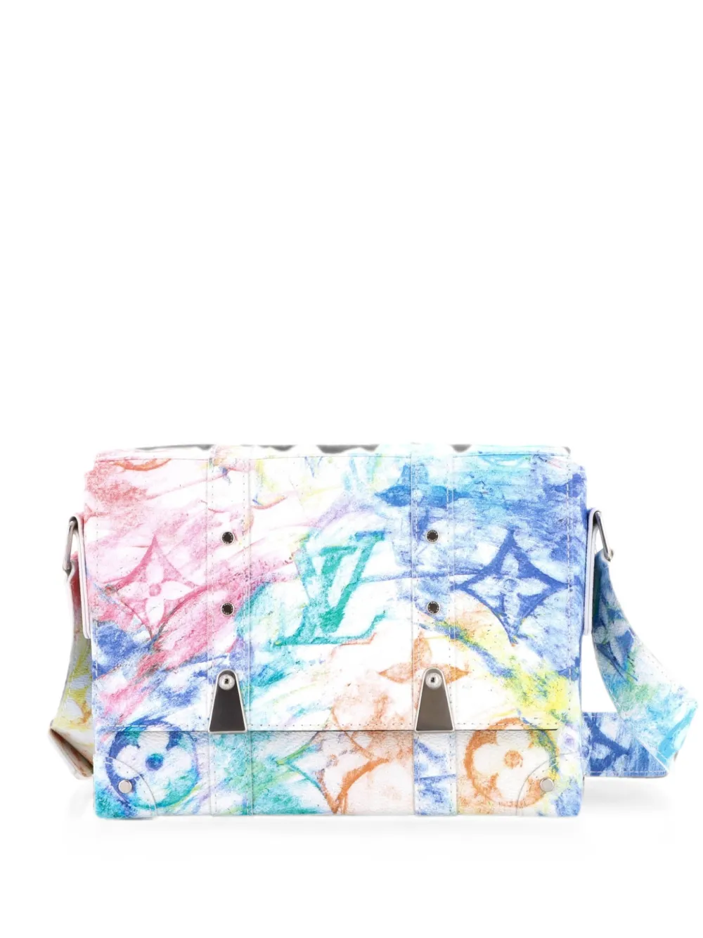 Louis Vuitton Pre-Owned Trunk Messenger Bag Limited Edition Monogram Pastel Multicolor crossbody bag - Multicolore