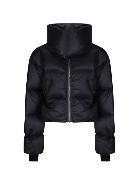 Rick Owens funnel-neck cropped puffer jacket