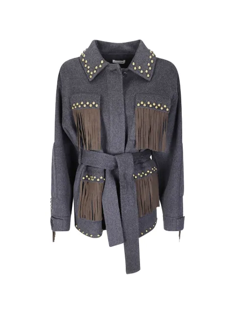 P.A.R.O.S.H. fringed military jacket