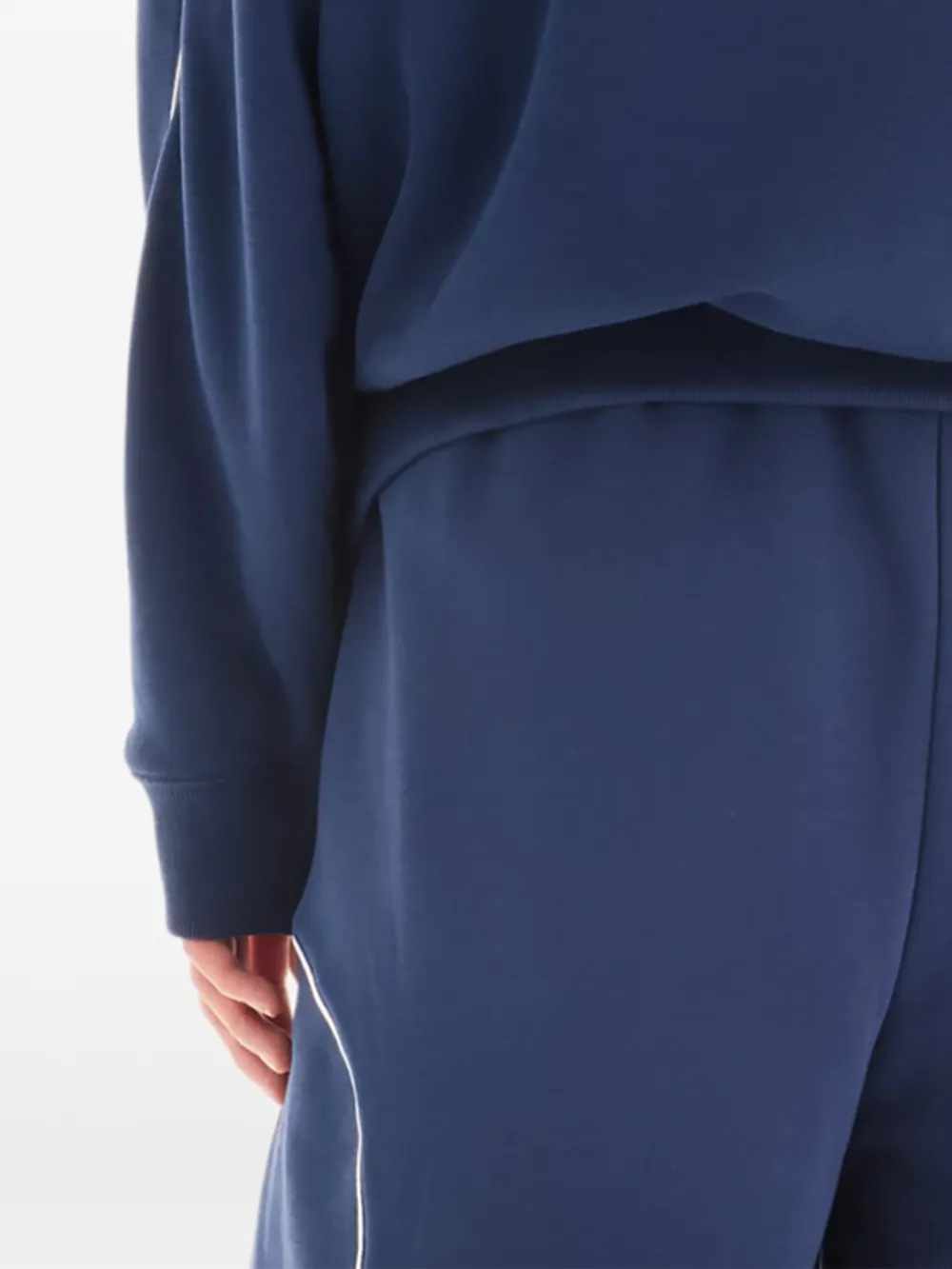 New Balance Trackside badstof shorts Blauw