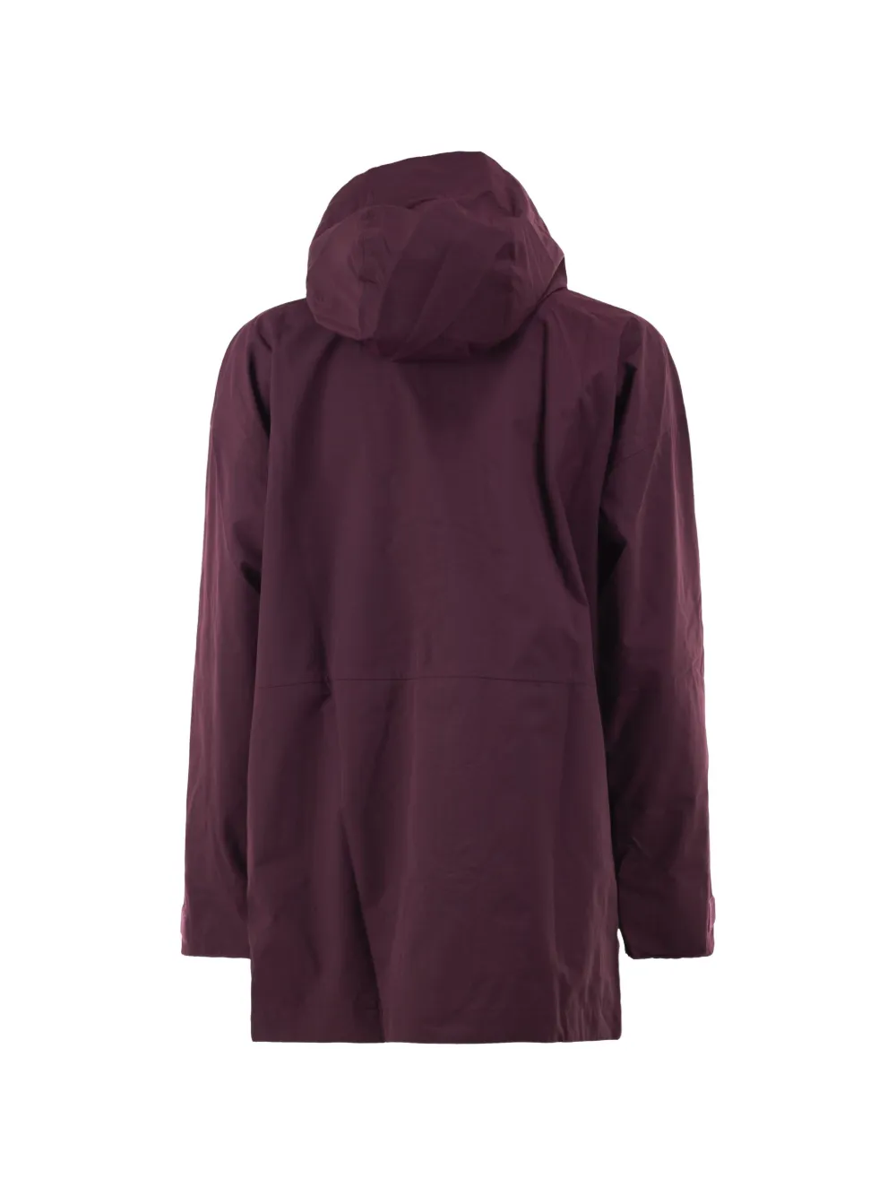 Patagonia Parka met capuchon en rits Paars