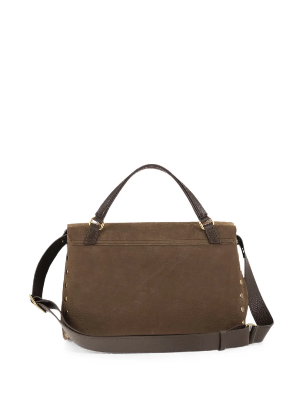 Zanellato Postina Jones S shopper van bewerkt leer Bruin