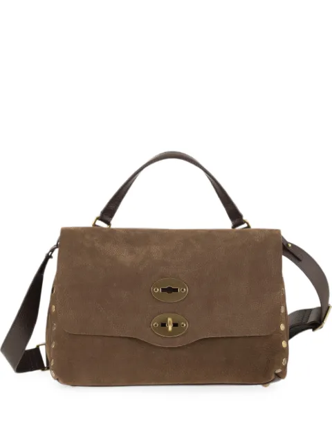 Zanellato Postina Jones S grained leather tote bag