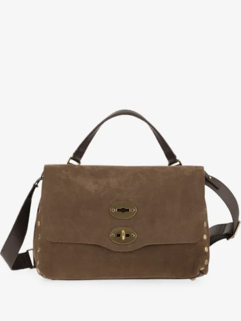 Zanellato Postina Jones S grained leather tote bag