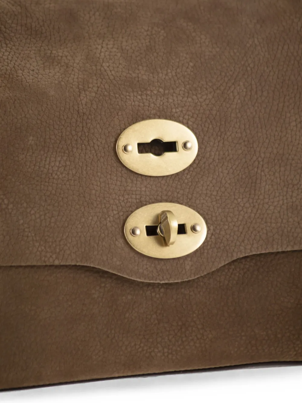 Zanellato Postina Jones S shopper van bewerkt leer Bruin
