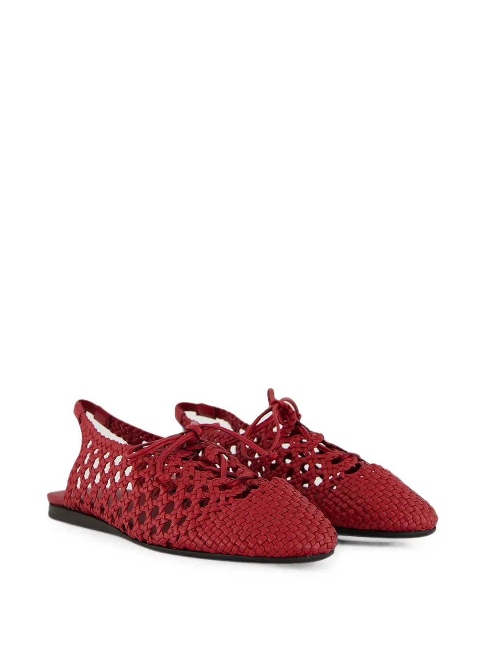 Hereu Sardana handwoven sandals Rood