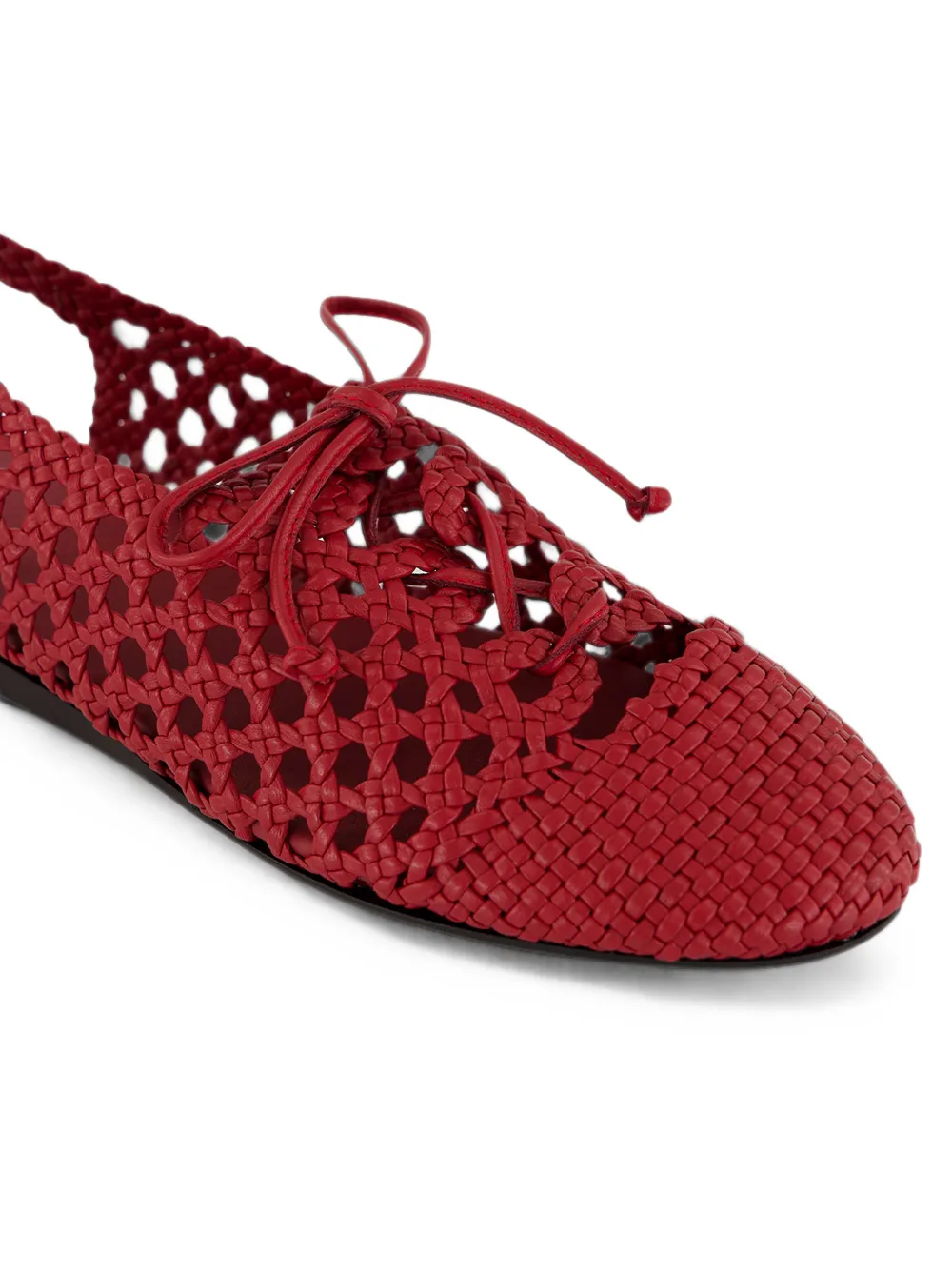 Hereu Sardana handwoven sandals Rood