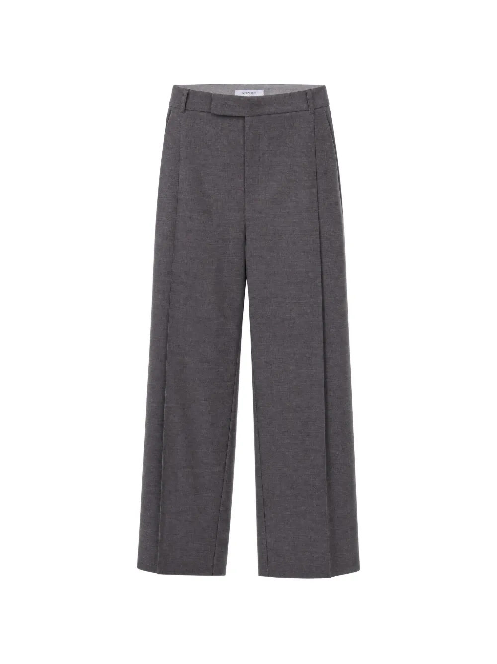 Patrizia Pepe pressed-crease tailored trousers - Grau