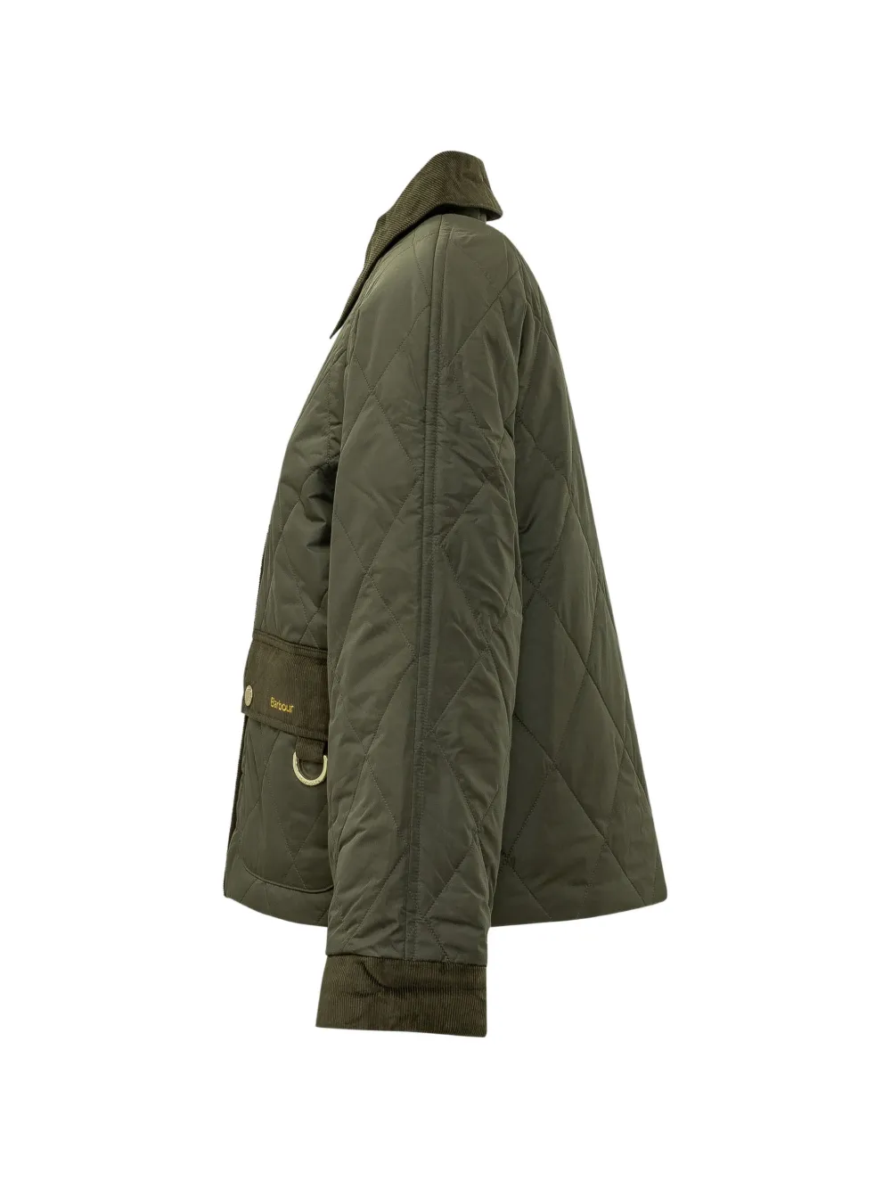 Barbour Kilnwick gewatteerd jack Groen