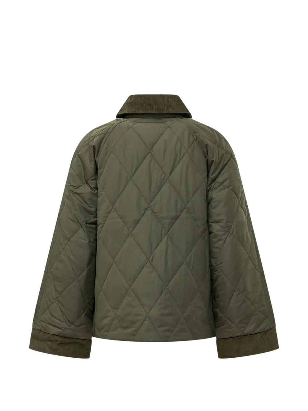 Barbour Kilnwick gewatteerd jack Groen