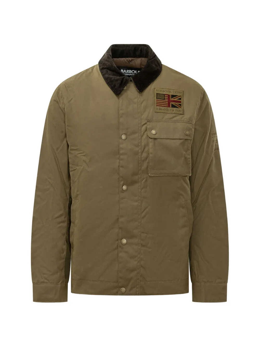 Barbour International Workers Waxed jacket - Grün