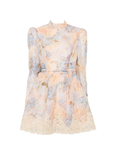 ZIMMERMANN Valiant panelled mini dress
