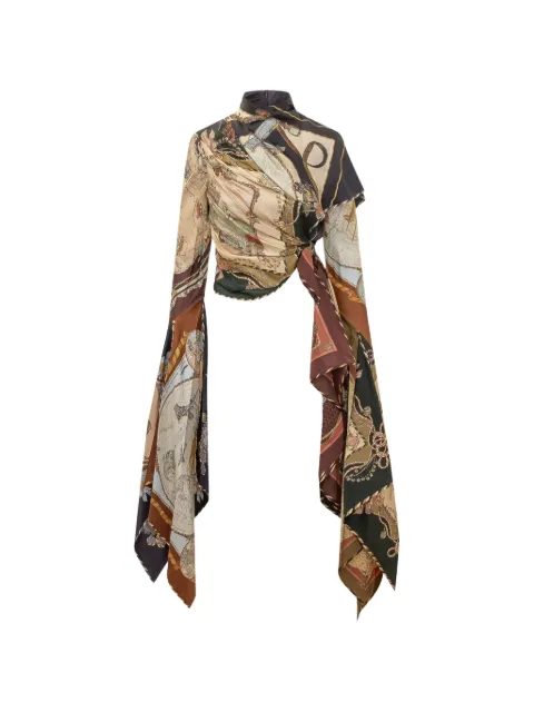 ZIMMERMANN Valiant draped blouse