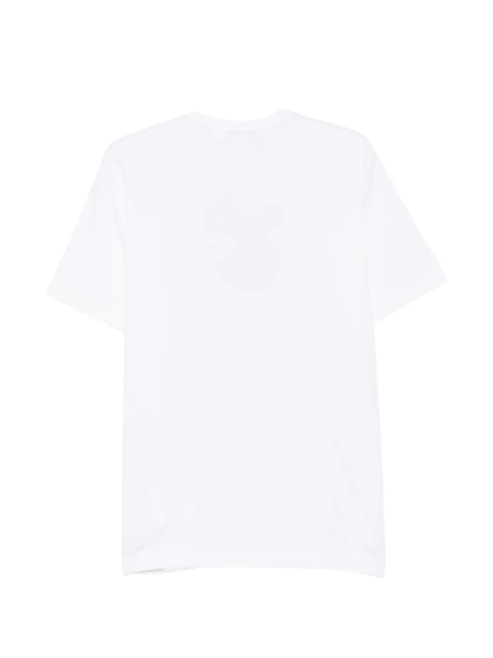 Comme Des Garçons Play T-shirt met hartprint Wit