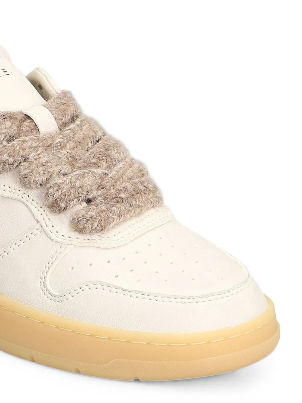 D.A.T.E. Court 2.0 leren sneakers Wit