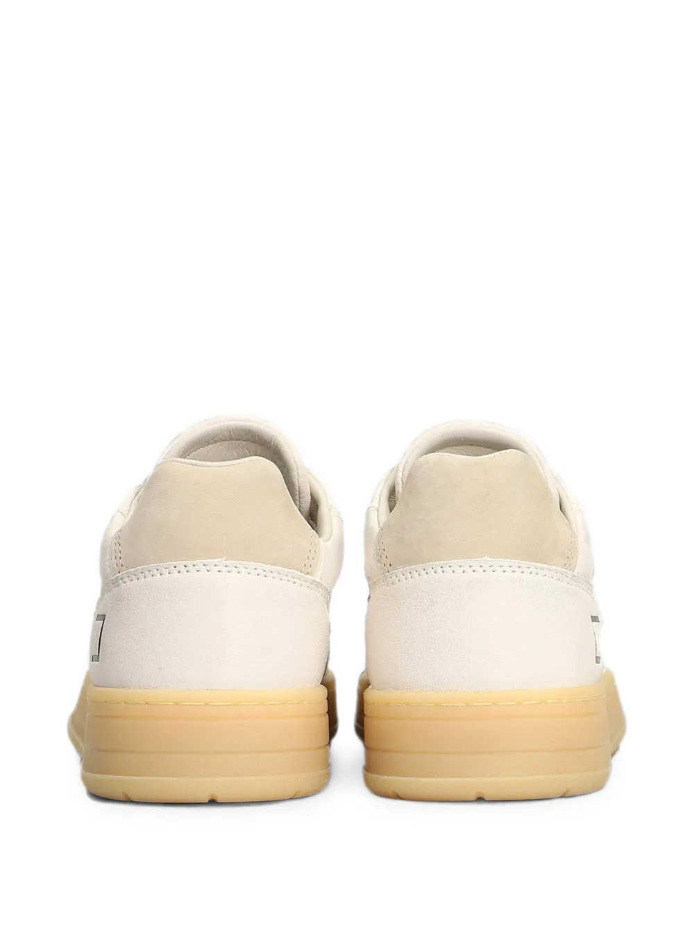 D.A.T.E. Court 2.0 leren sneakers Wit