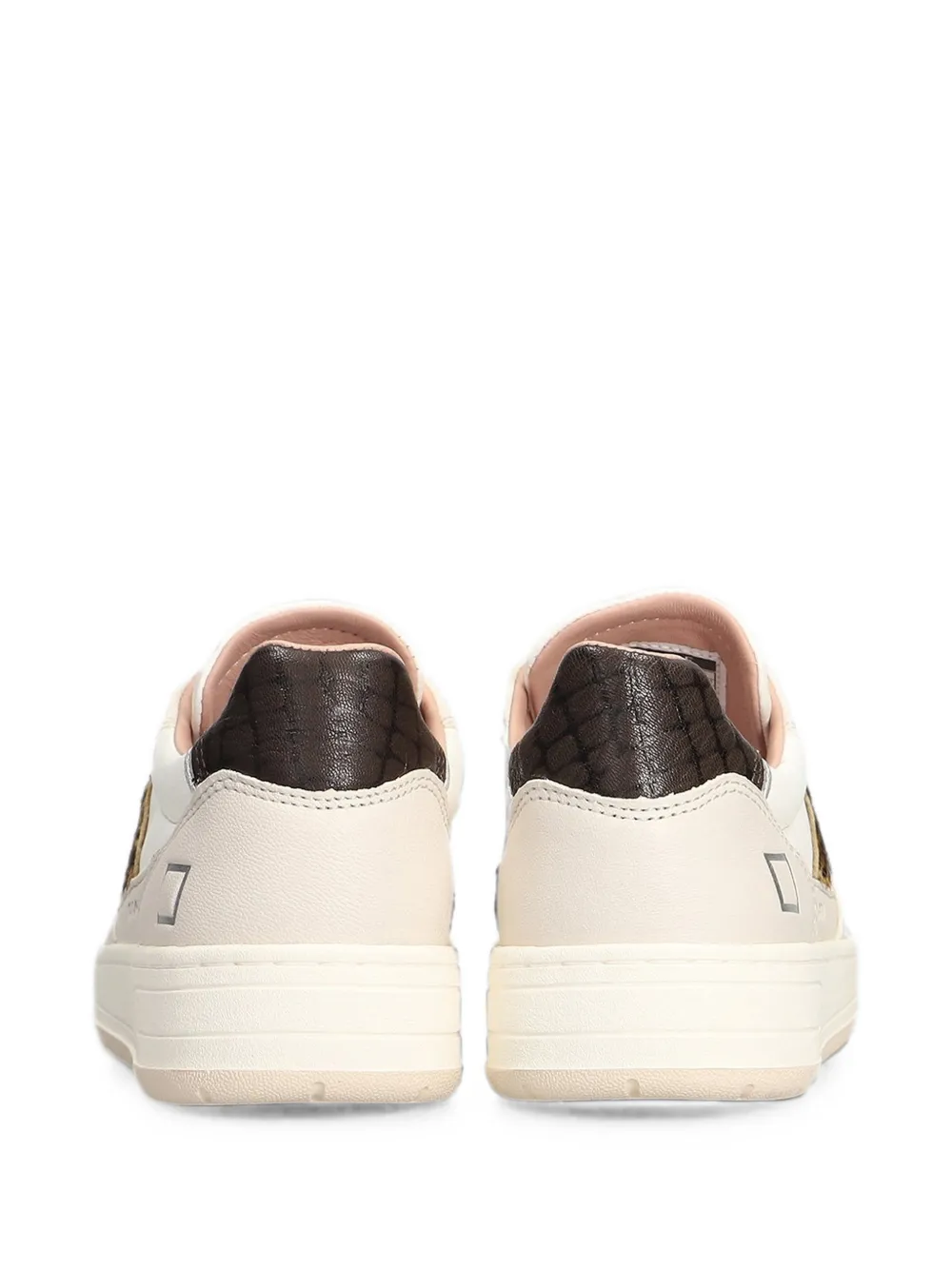 D.A.T.E. Court 2.0 leren sneakers Beige