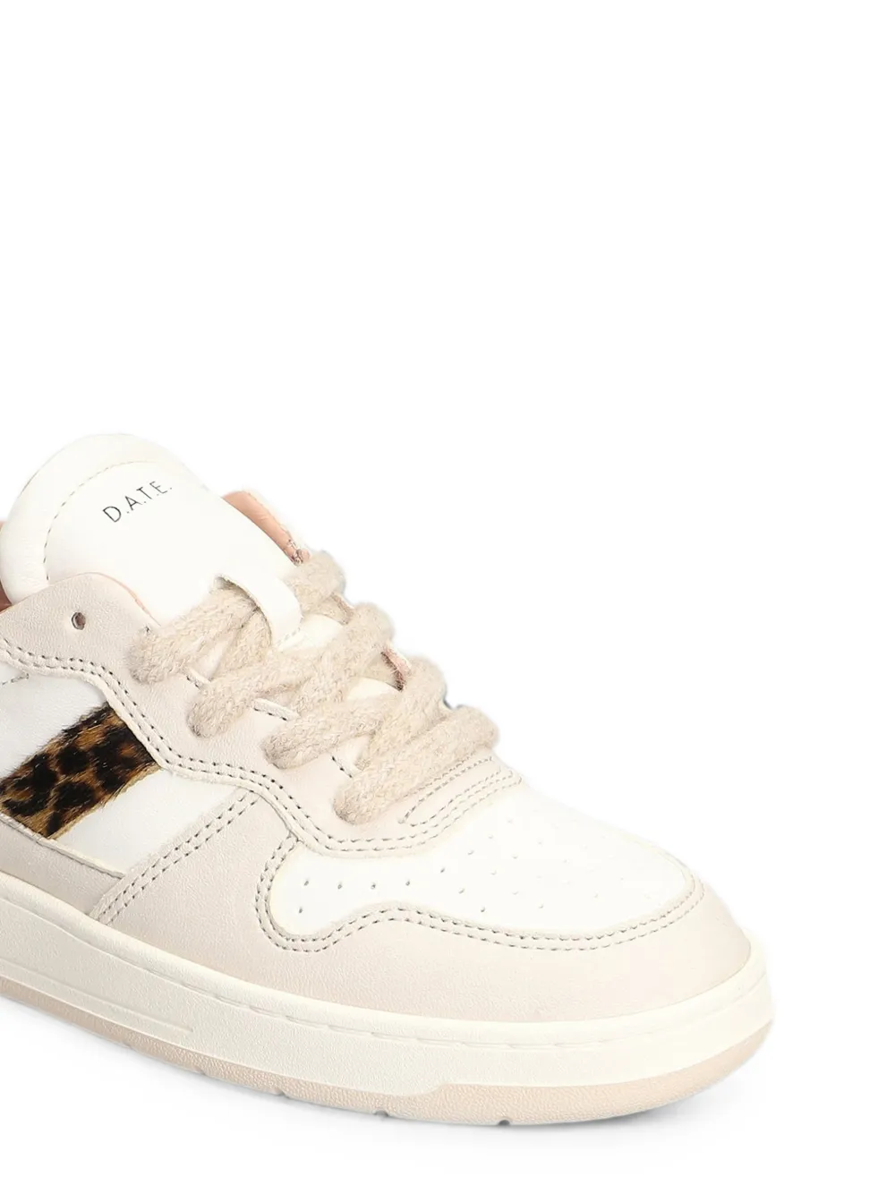 D.A.T.E. Court 2.0 leren sneakers Beige