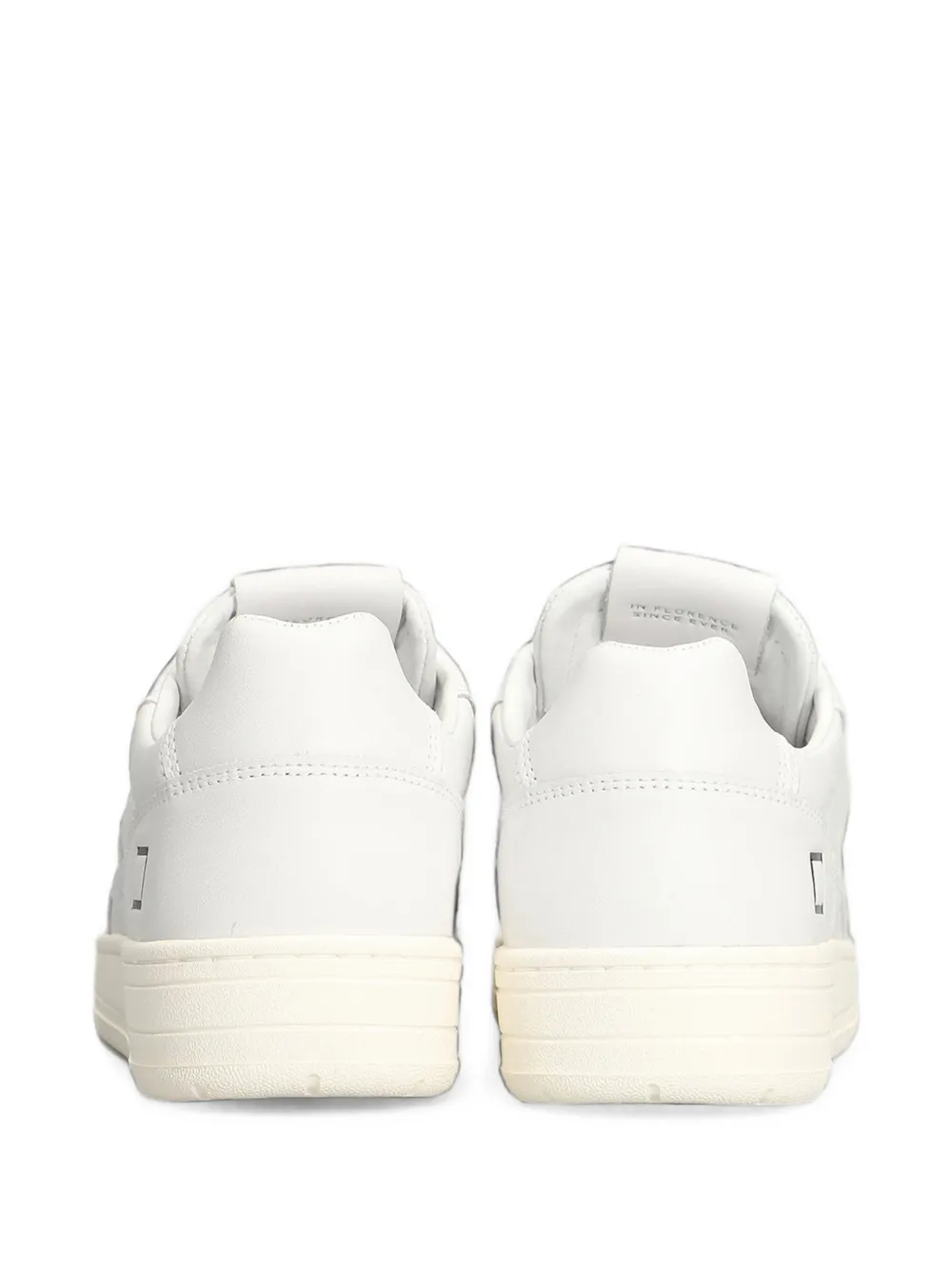 D.A.T.E. Court 2.0 Basic perforated panelled low-top sneakers Wit
