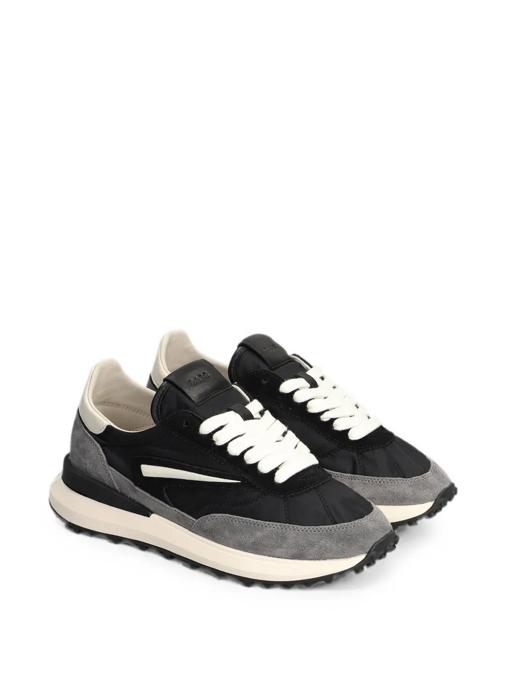 D.A.T.E. Athleta nylon sneakers Zwart