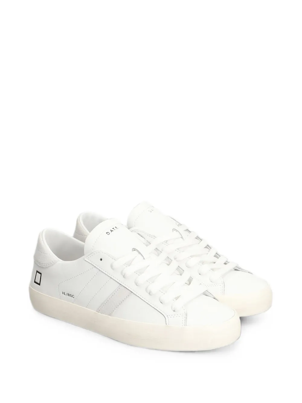 D.A.T.E. Hill Low leren sneakers Wit