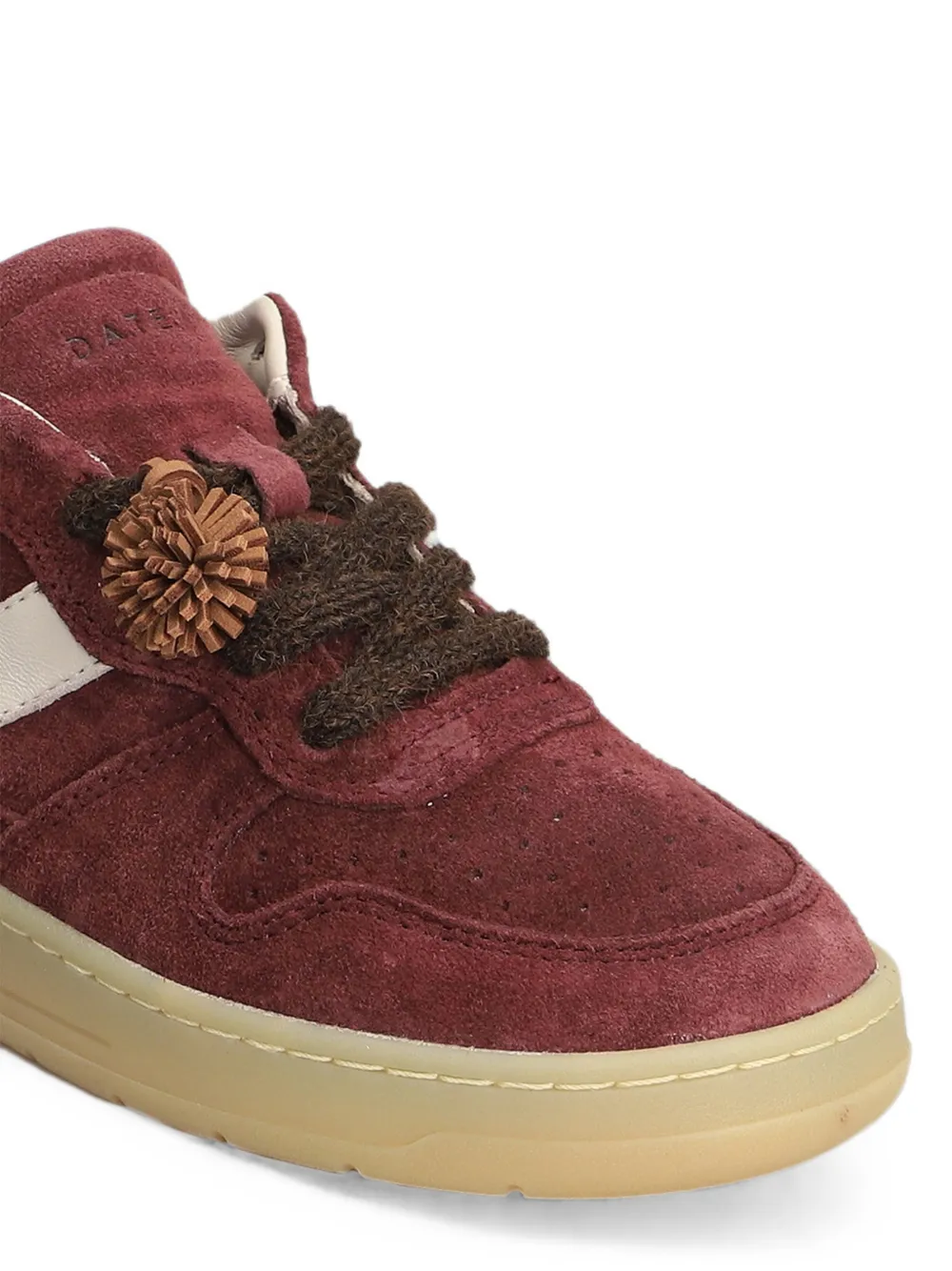 D.A.T.E. Court 2.0 suède sneakers Rood