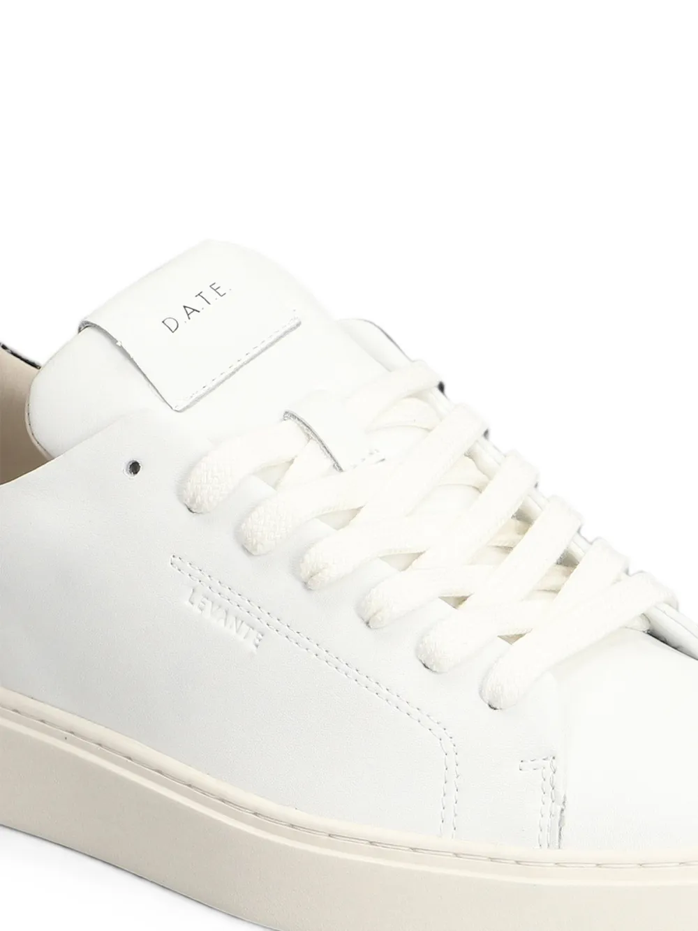 D.A.T.E. Levante contrast-heel sneakers Wit