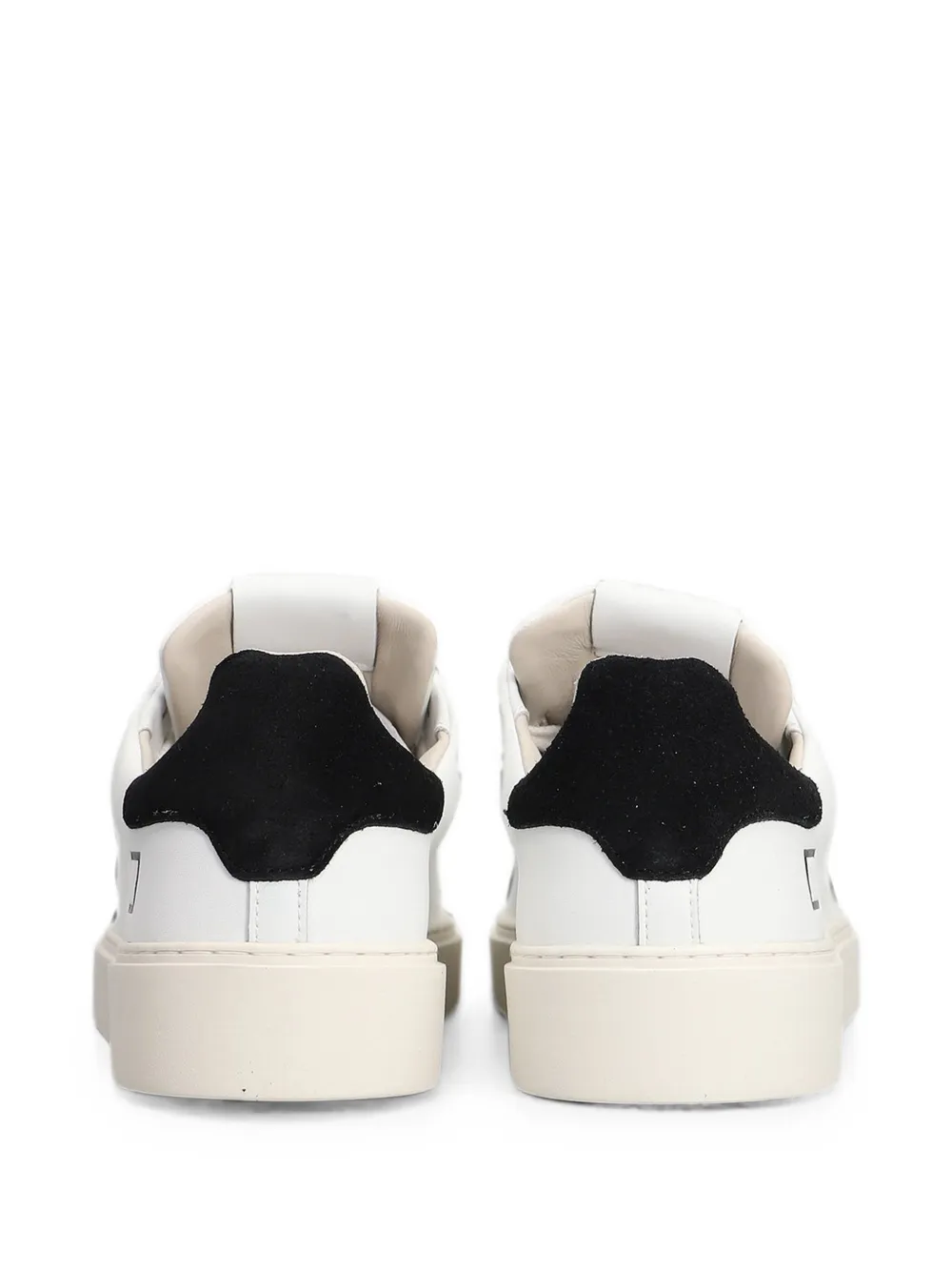 D.A.T.E. Levante contrast-heel sneakers Wit