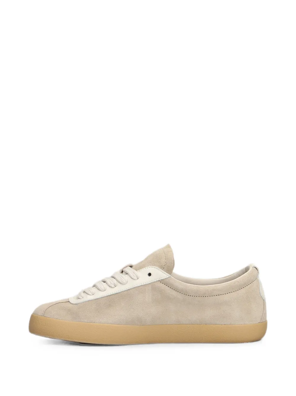 D.A.T.E. Sneakers met suède vlakken Beige