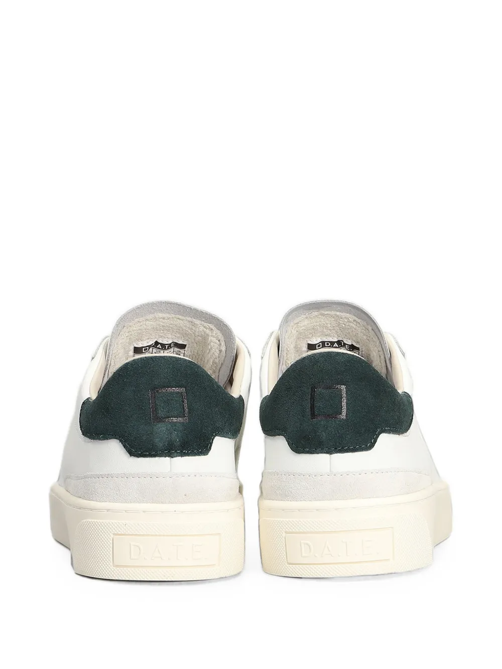 D.A.T.E. Sonica perforated panelled sneakers Wit