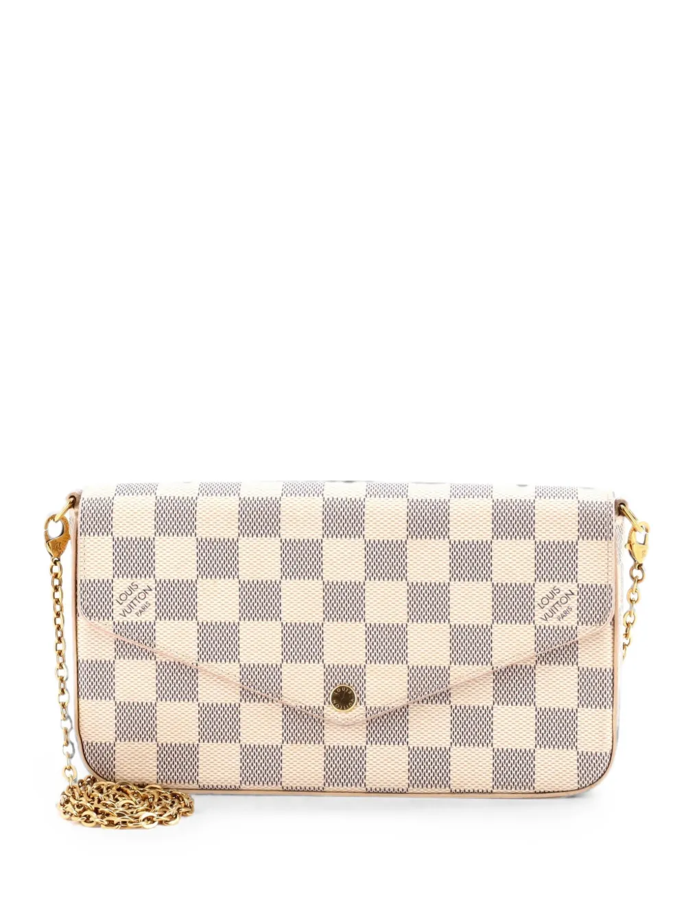 Louis Vuitton Pre-Owned Felicie Pochette Damier crossbody bag - Weiß