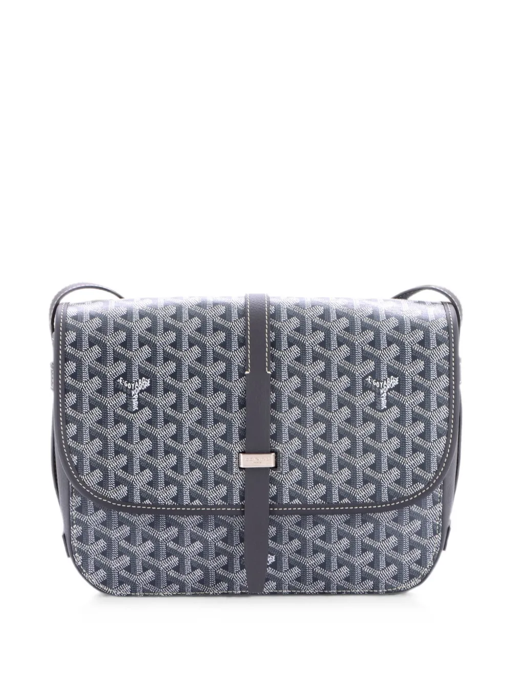Goyard Pre-Owned Belvedere II Messenger Bag Coated Canvas MM crossbody bag - Grau