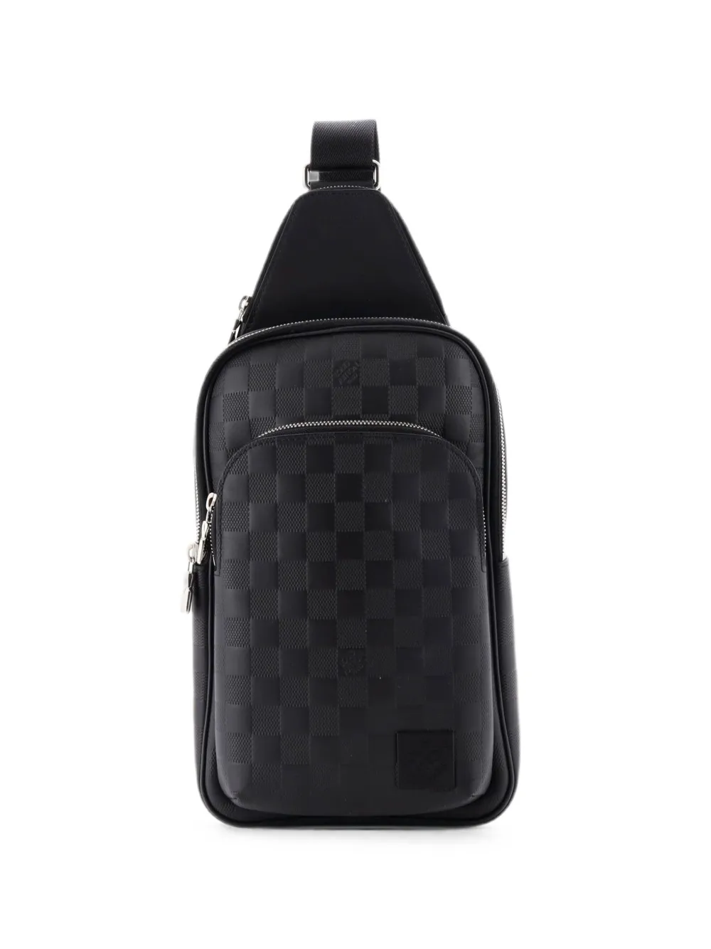 Louis Vuitton Pre-Owned Avenue Sling Bag NM Damier Infini Leather crossbody bag - Schwarz