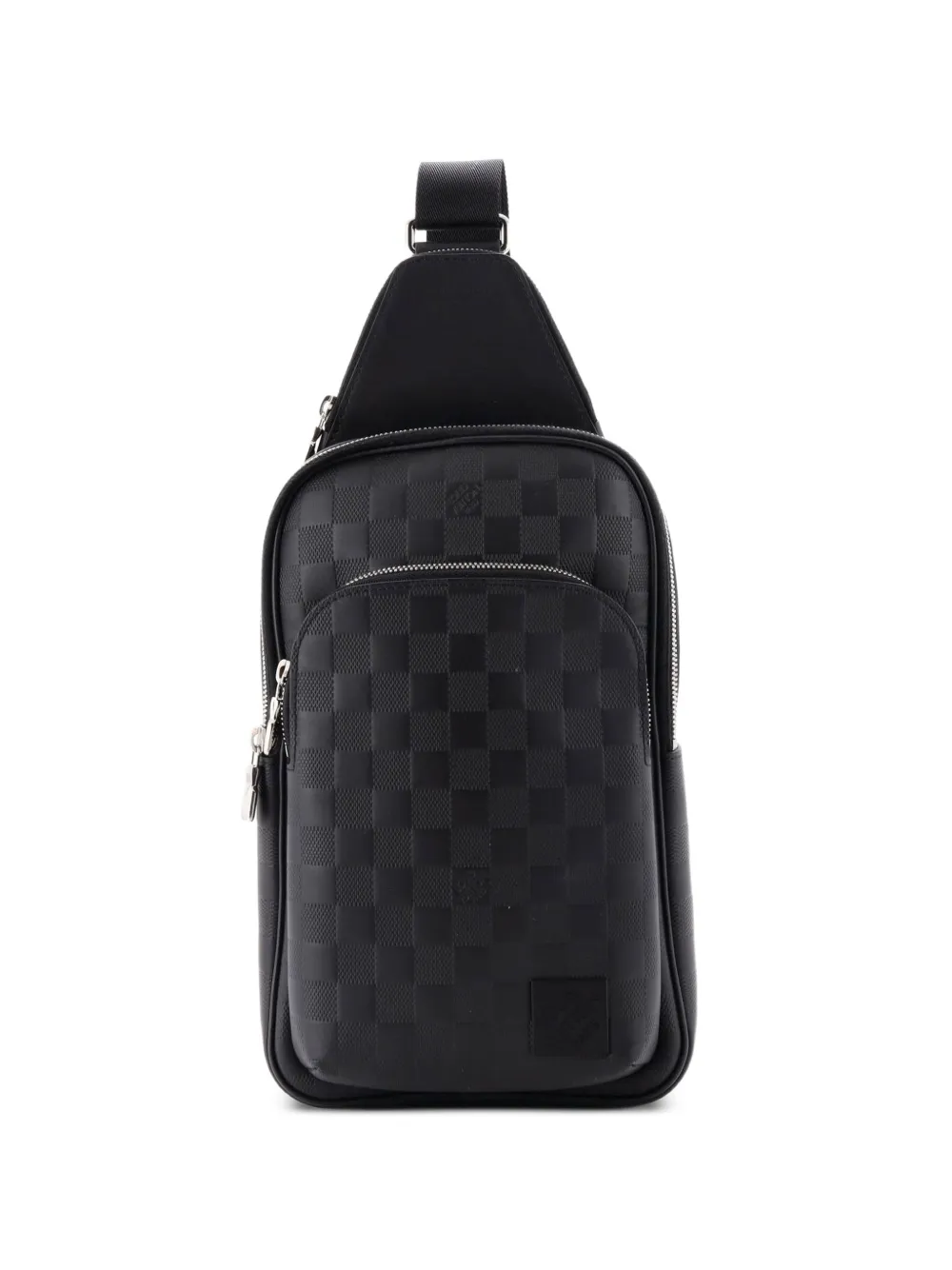 Louis Vuitton Pre-Owned Avenue Sling Bag NM Damier Infini Leather crossbody bag - Schwarz
