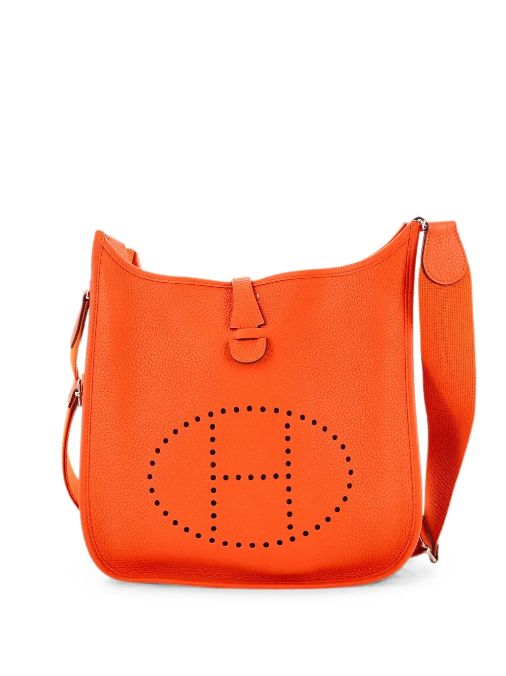 Hermès Pre-Owned Evelyne Bag Gen III Clemence PM crossbody bag - Orange