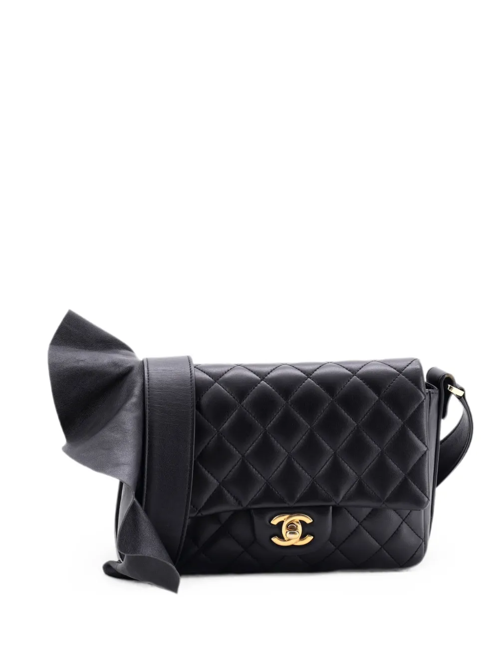 CHANEL Pre-Owned Bolero De Chanel Flap Bag Quilted Calfskin shoulder bag - Nero