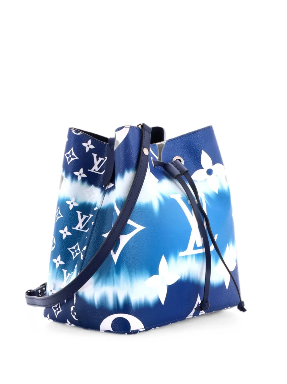 Louis Vuitton Pre-Owned NeoNoe Handbag Limited Edition Escale Monogram Giant MM bucket bag - Blau