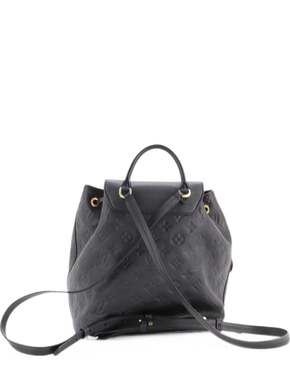 Louis Vuitton Pre-Owned Montsouris NM Monogram Empreinte Leather PM backpack - Schwarz