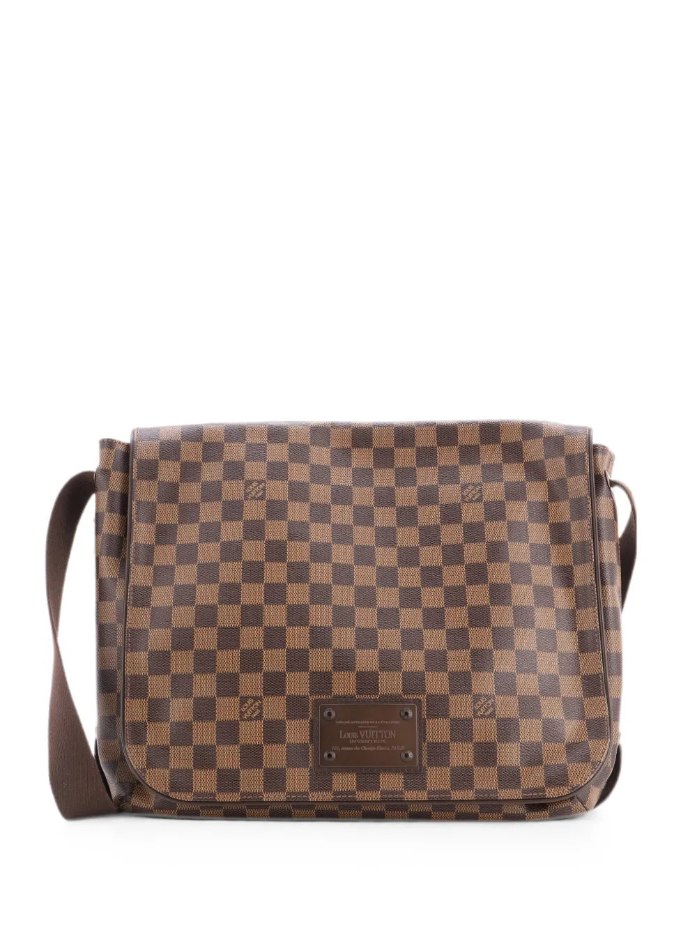 Louis Vuitton Pre-Owned Brooklyn Handbag Damier GM crossbody bag - Marrone