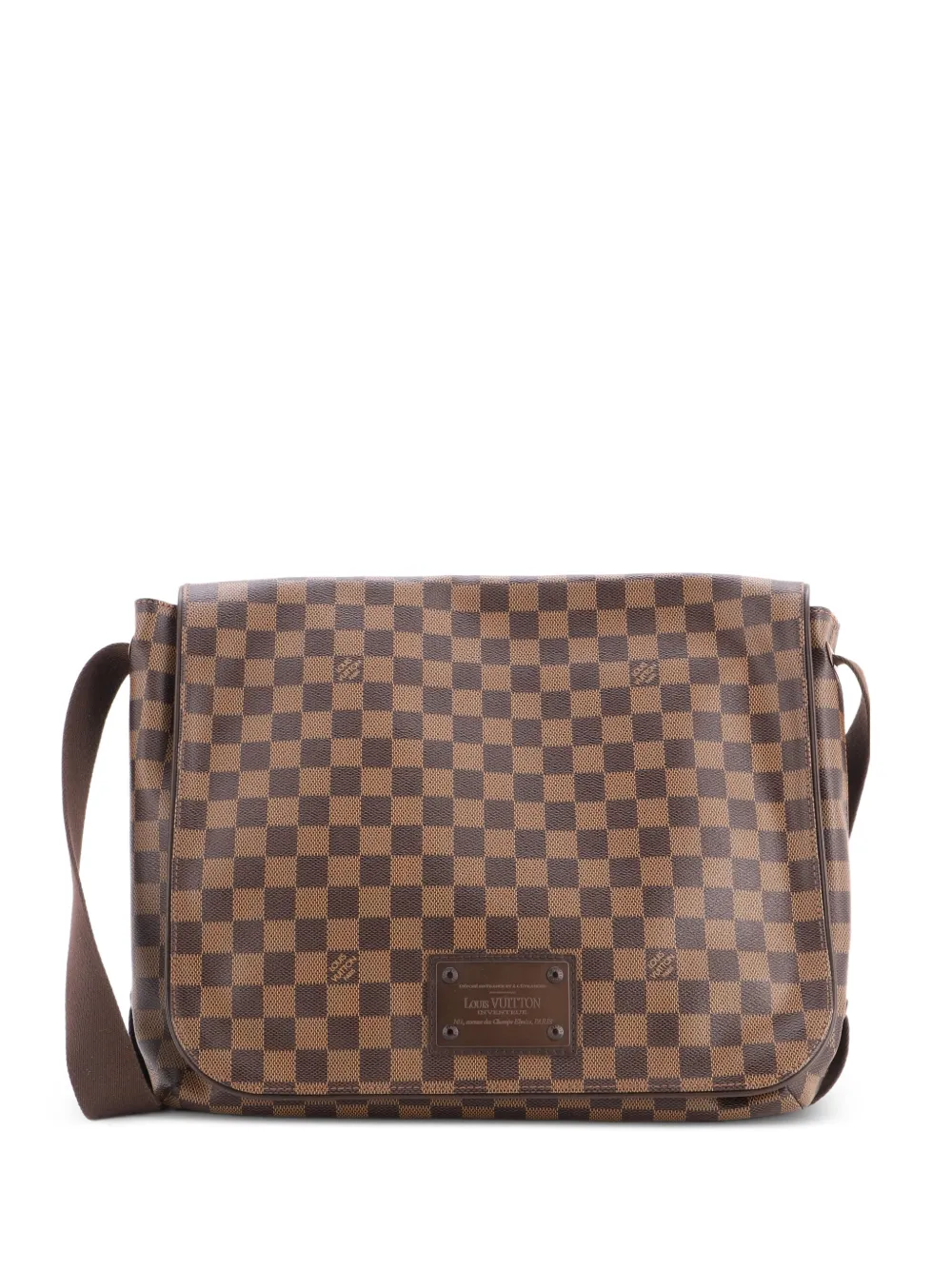 Louis Vuitton Pre-Owned Brooklyn Handbag Damier GM crossbody bag - Brown