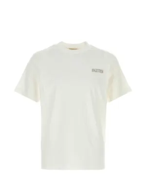 AMIRI logo-print T-shirt | Neutrals | FARFETCH