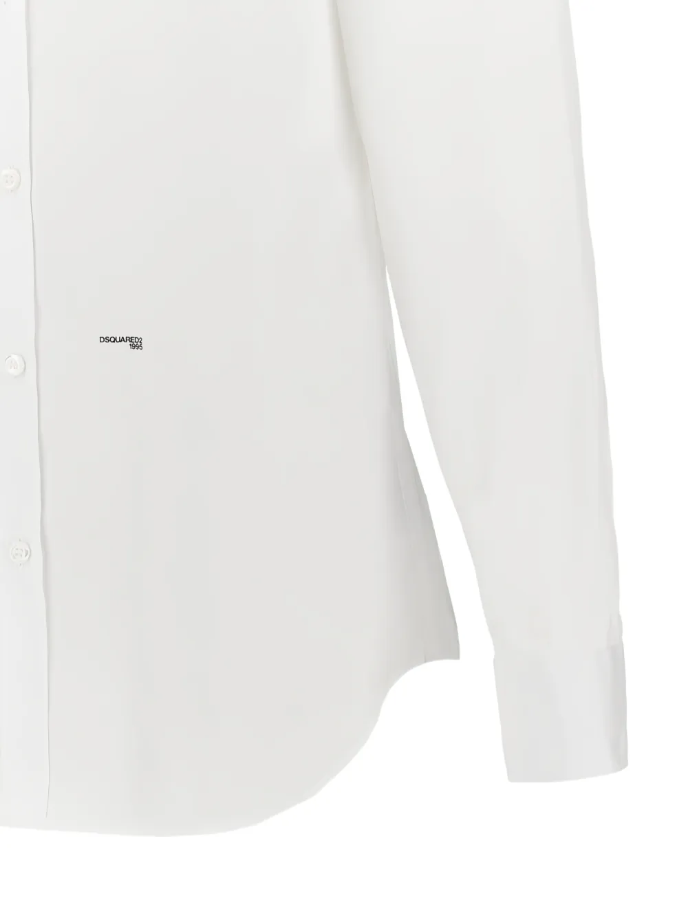 DSQUARED2 Dan relaxed-fit overhemd Wit