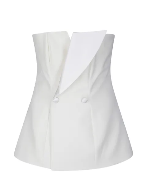 P.A.R.O.S.H. double-breasted strapless top