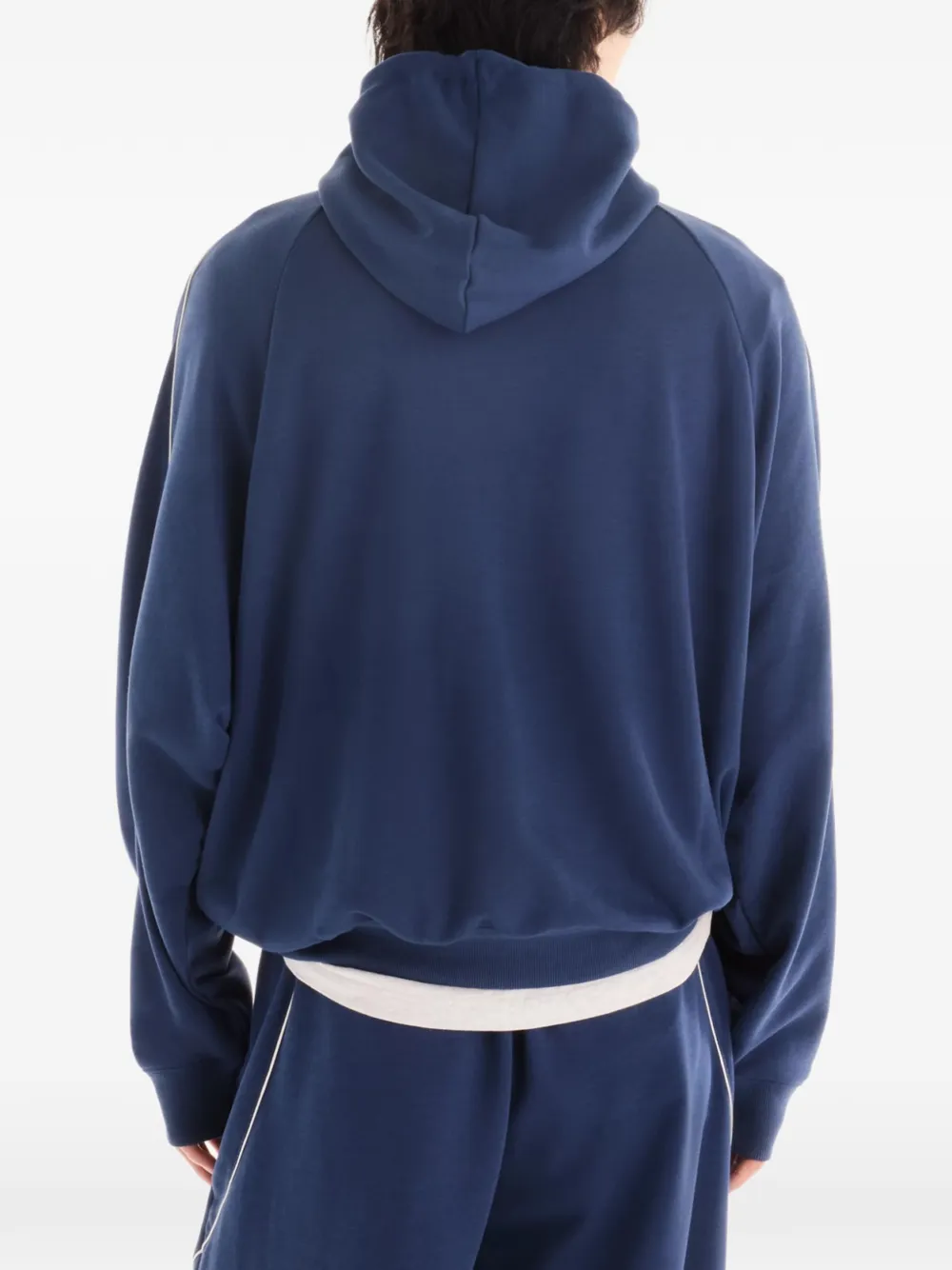 New Balance Trackside badstof hoodie Blauw