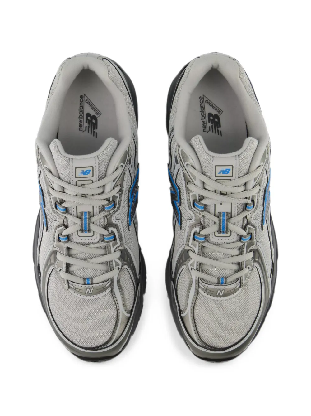 New Balance 740 mesh-panel sneakers Grijs