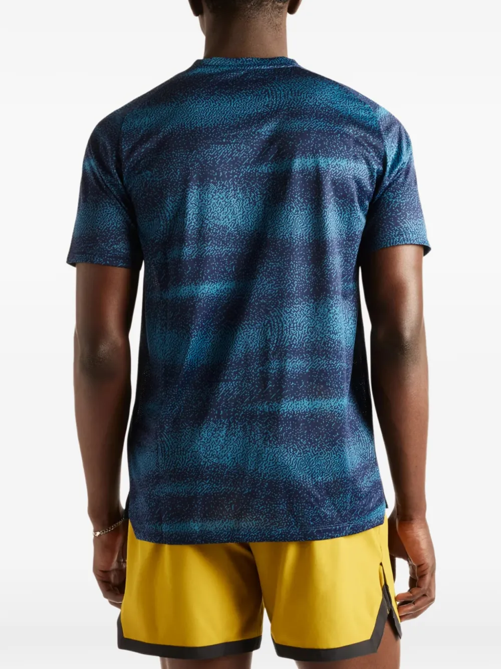 New Balance RC Essential printed T-shirt Blauw