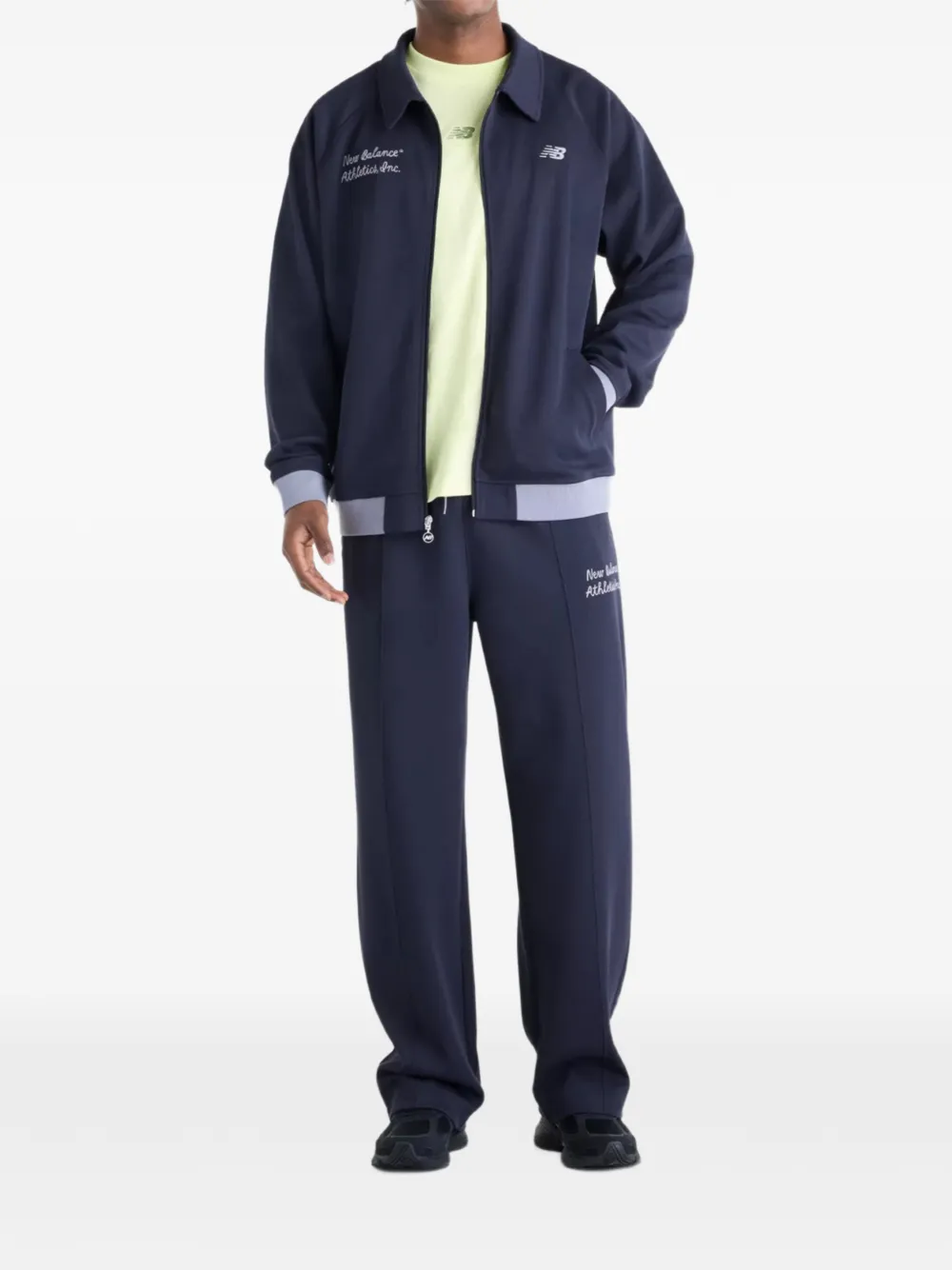 New Balance Sport Legacy piqué jack Blauw