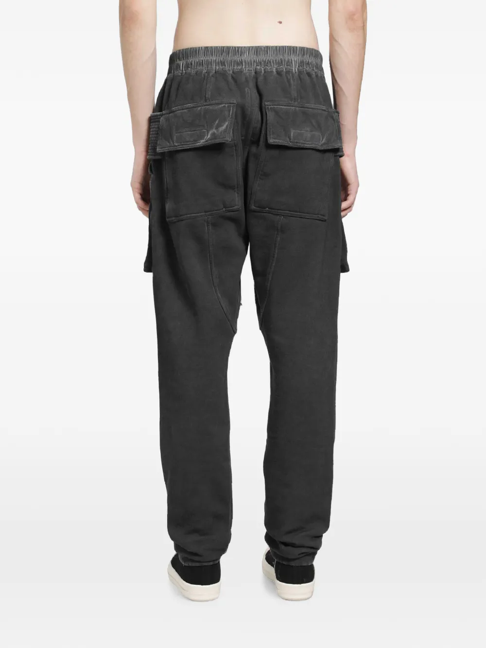 Rick Owens DRKSHDW Cargo broek met trekkoord Zwart