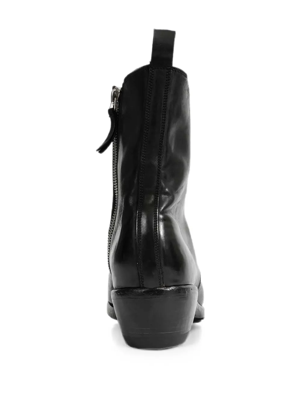 Premiata Soldatino leather ankle boots Zwart
